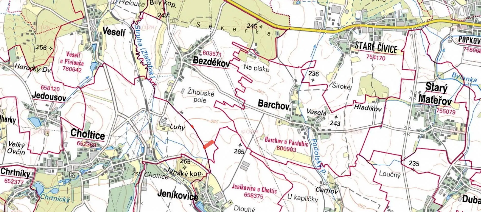 Bezděkov, okres Pardubice