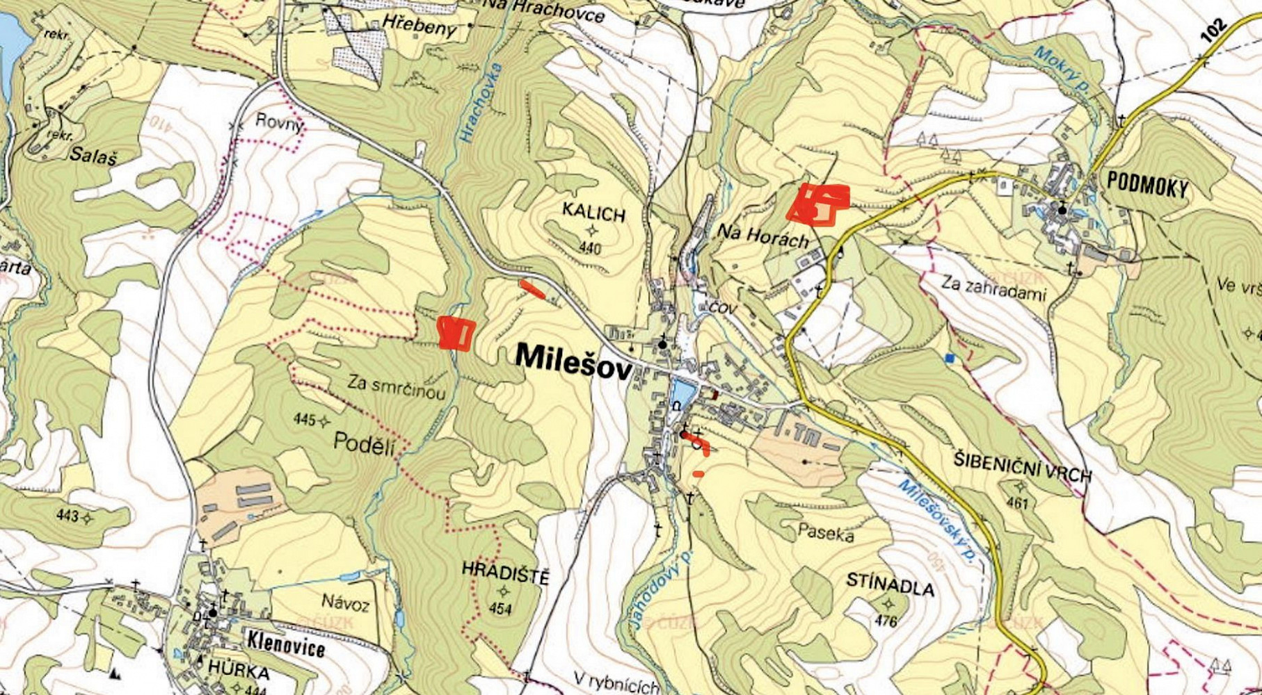 Milešov, okres Příbram