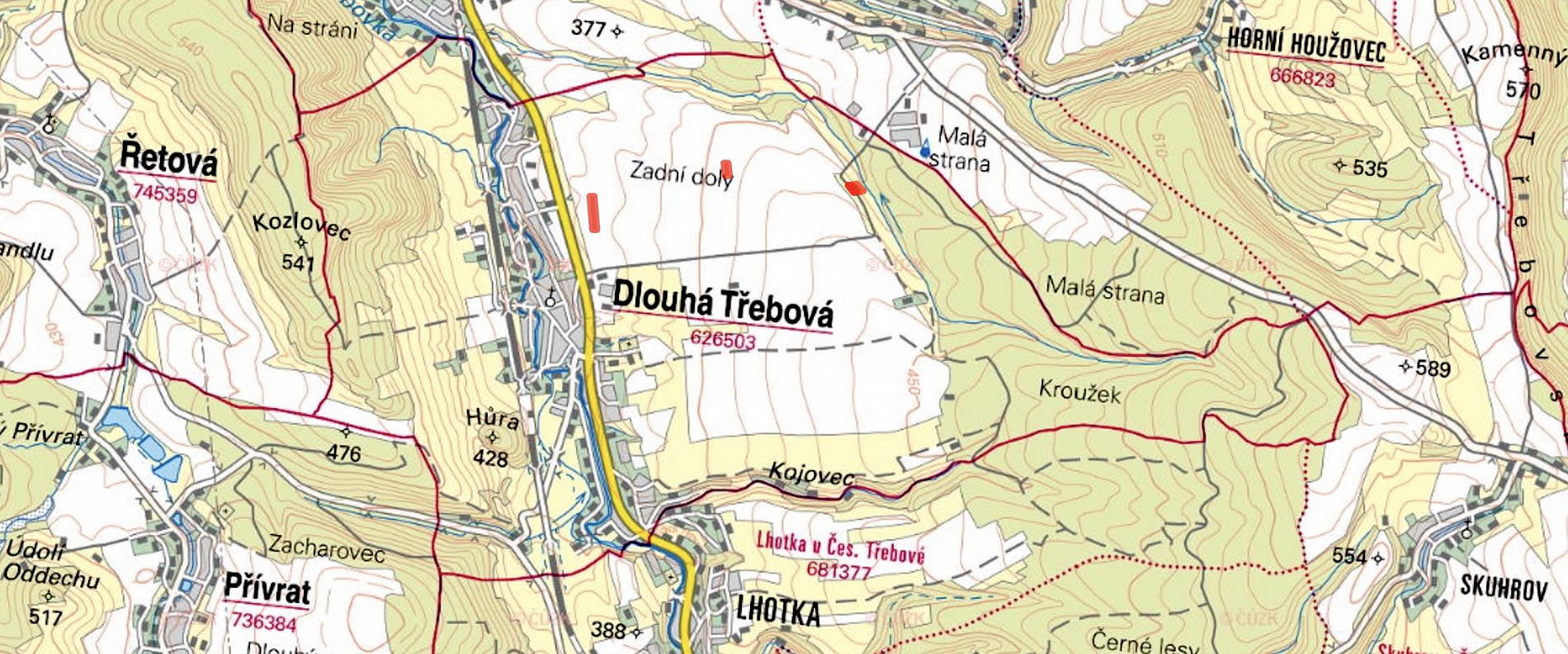 Dlouhá Třebová, okres Ústí nad Orlicí