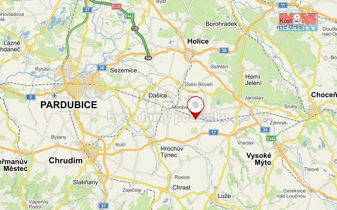 Moravany - Turov, okres Pardubice