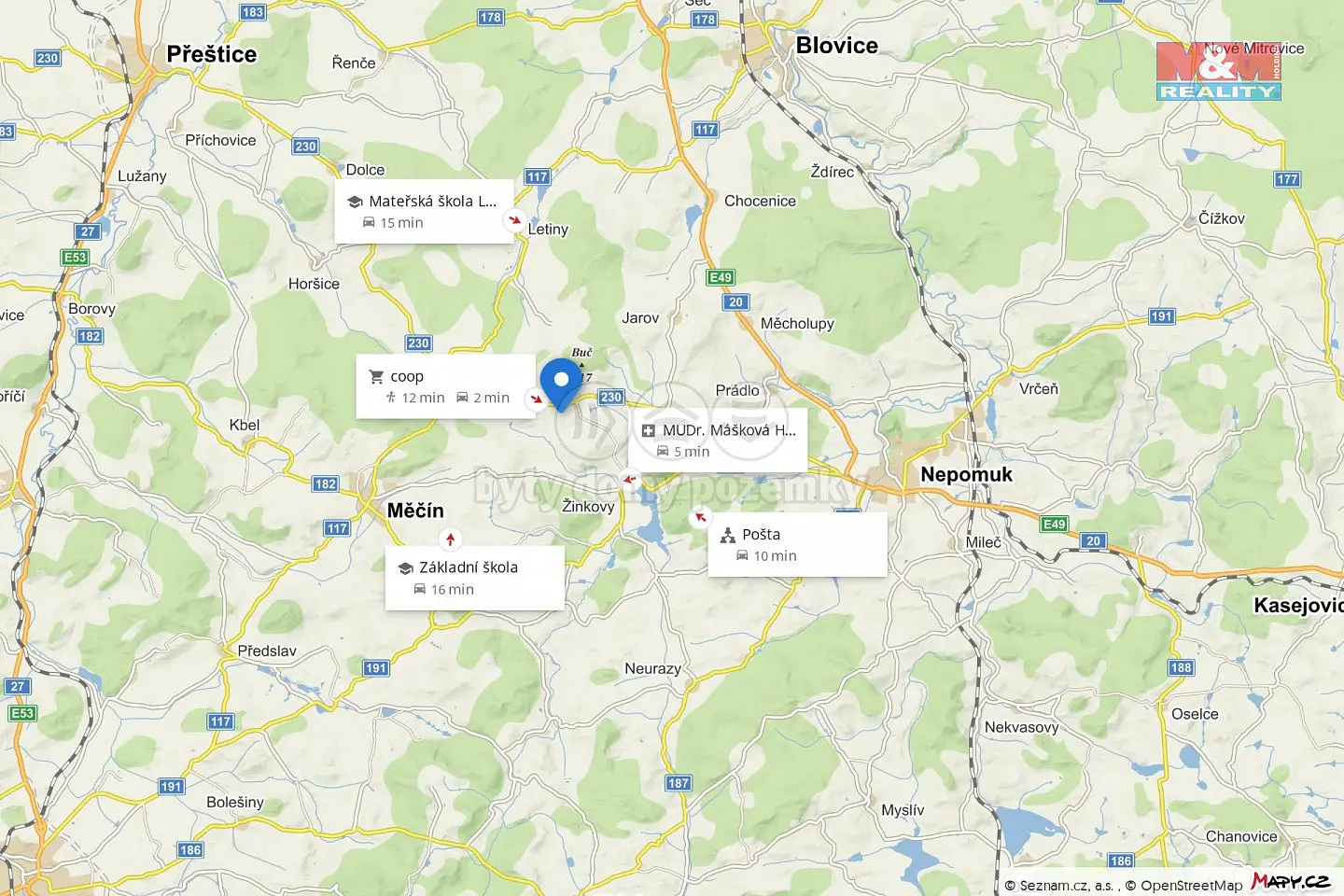 Žinkovy - Březí, okres Plzeň-Jih