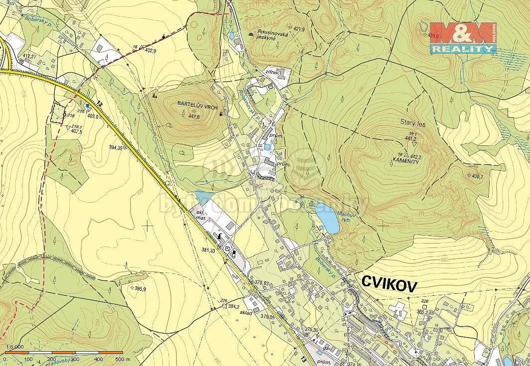 Cvikov - Cvikov I, okres Česká Lípa