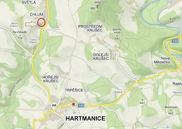 Hartmanice - Chlum, okres Klatovy