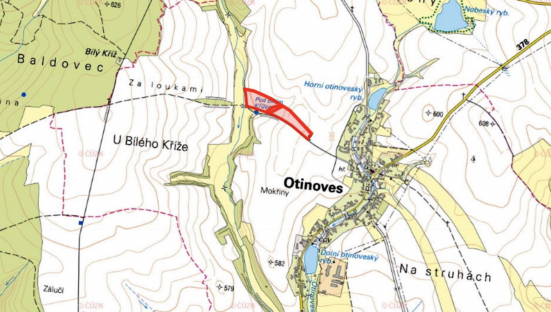 Otinoves, okres Prostějov