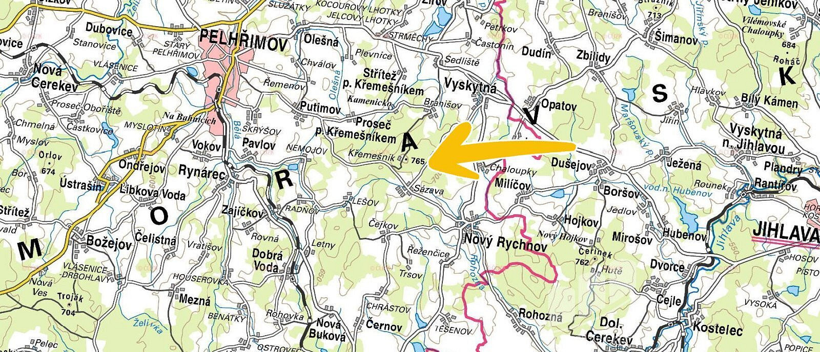 Nový Rychnov - Sázava, okres Pelhřimov