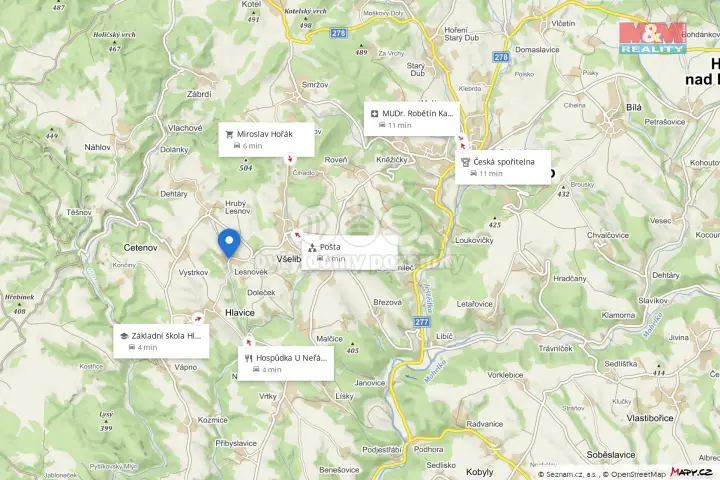 Lesnovek, Hlavice, Liberec