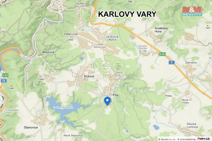 Pila, Karlovy Vary