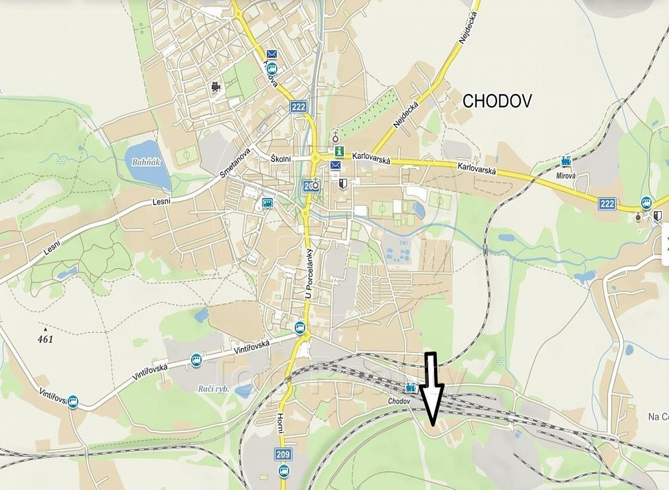Hrnčířská, Chodov, okres Sokolov