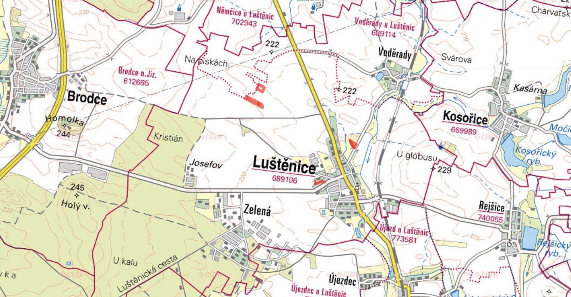 Luštěnice, okres Mladá Boleslav