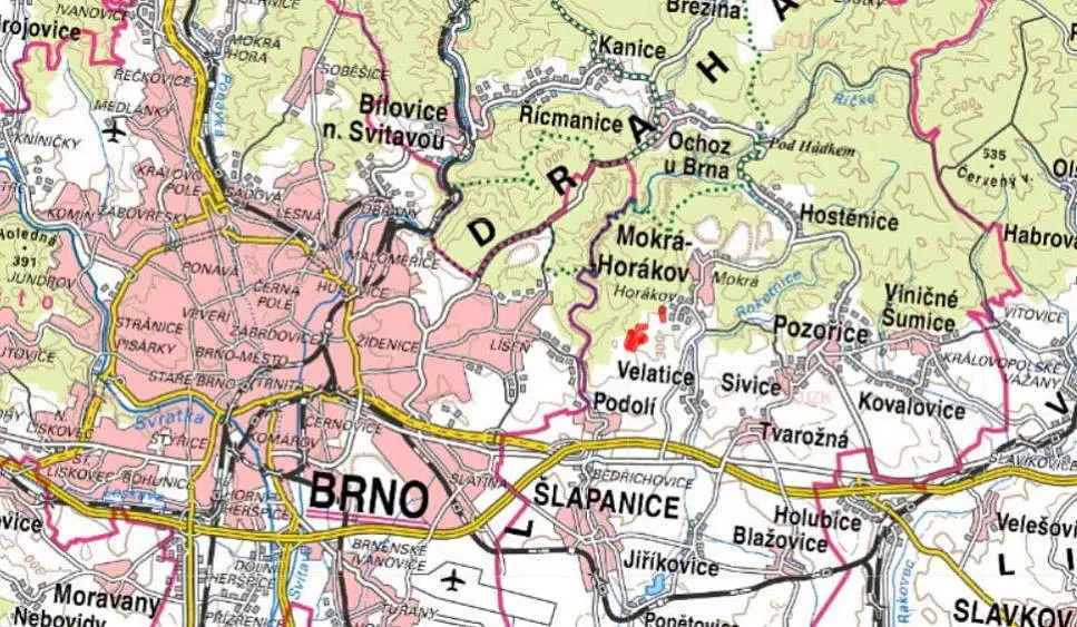 Mokrá-Horákov - Mokrá, okres Brno-venkov