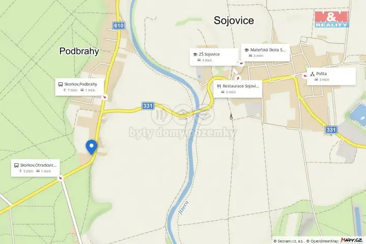 Podbrahy, Skorkov, Mladá Boleslav
