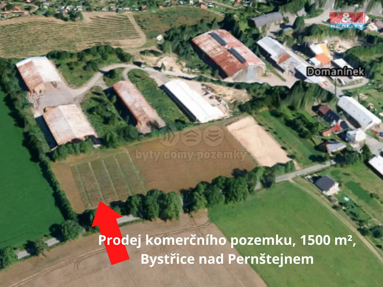 Bystřice nad Pernštejnem - Domanínek, okres Žďár nad Sázavou