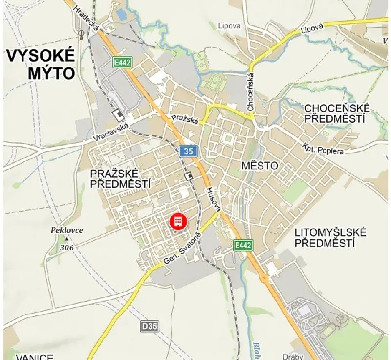 Vysoké Mýto - Litomyšlské Předměstí, okres Ústí nad Orlicí