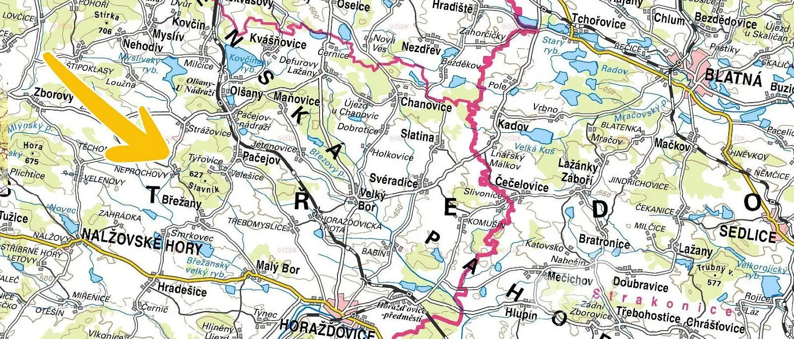 Nalžovské Hory - Neprochovy, okres Klatovy