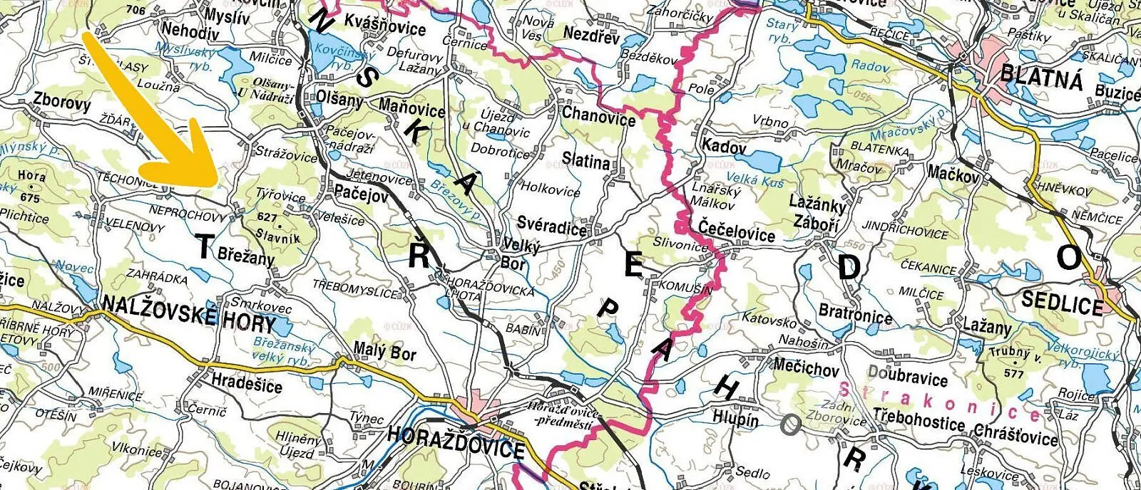 Nalžovské Hory - Neprochovy, okres Klatovy