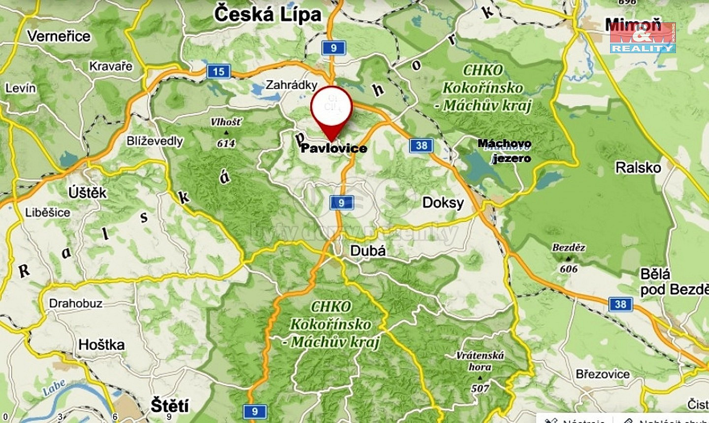 Jestřebí - Pavlovice, okres Česká Lípa