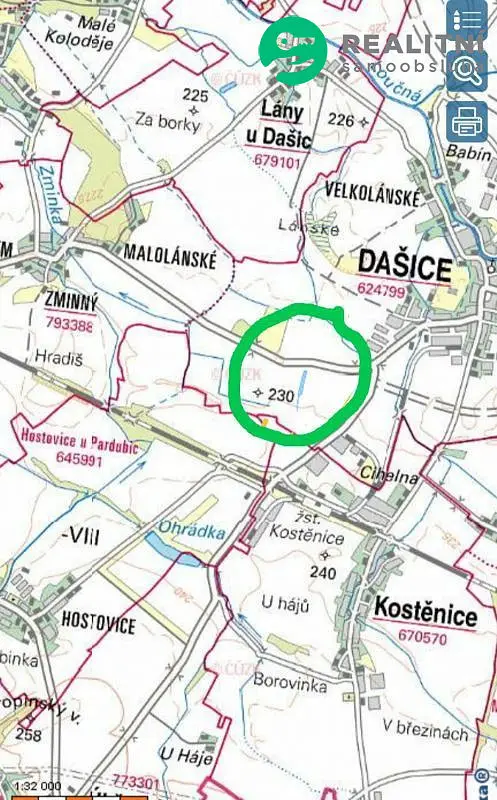 Dašice, okres Pardubice