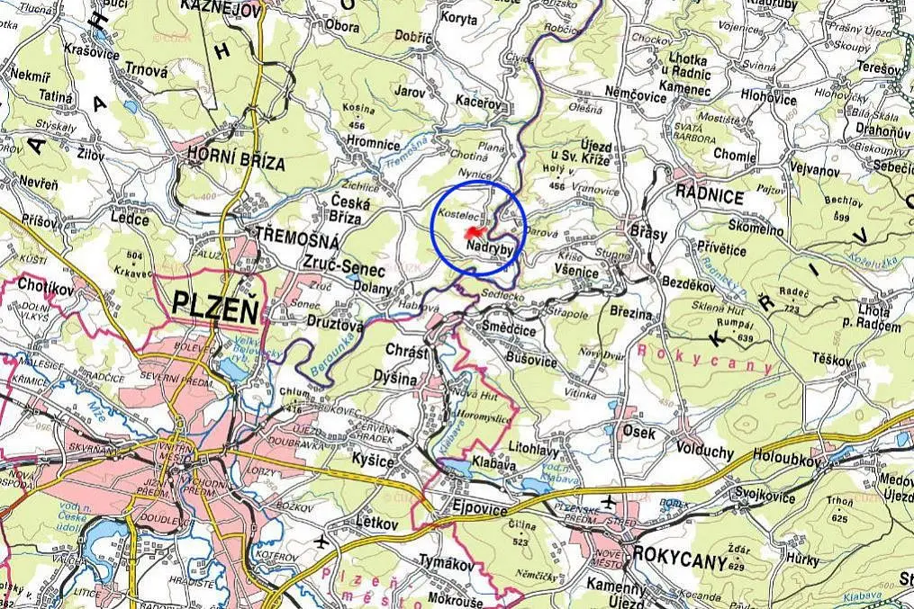 Hromnice - Kostelec, okres Plzeň-sever