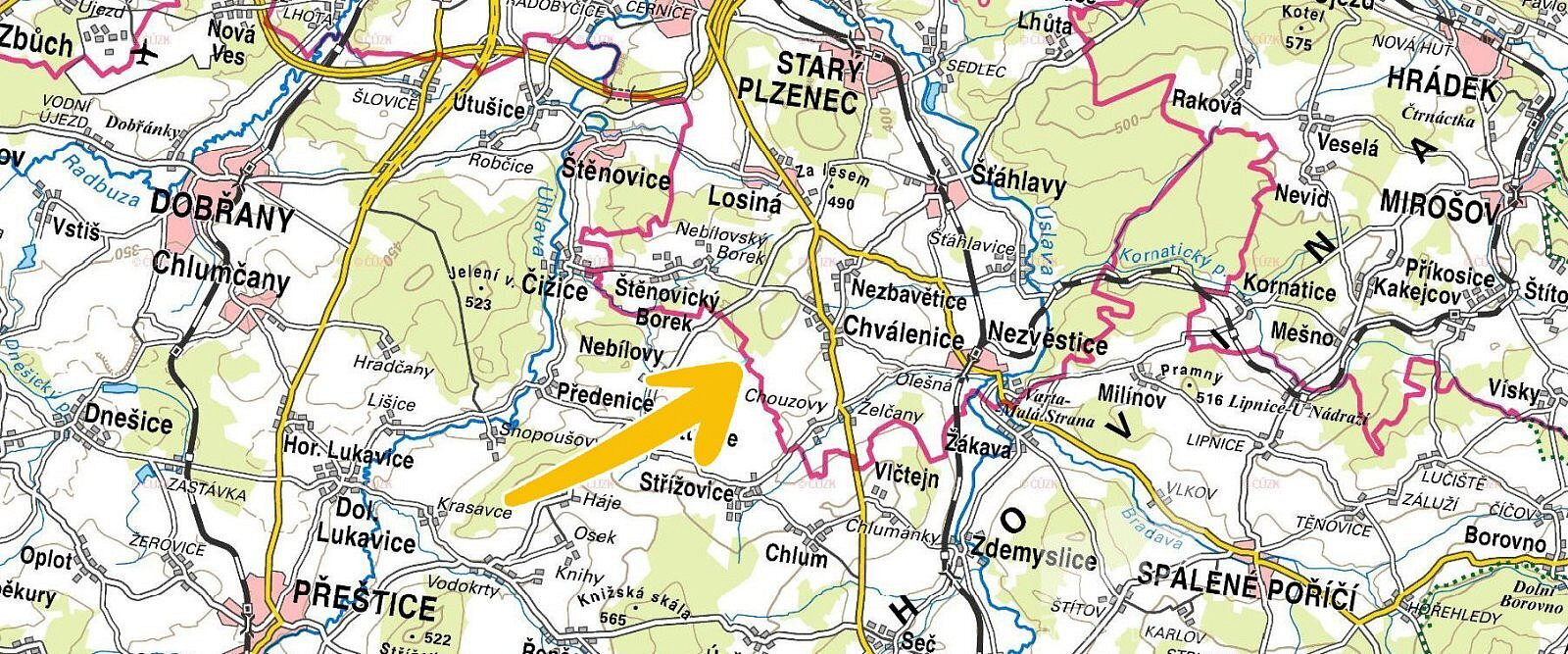 Nebílovy, okres Plzeň-Jih