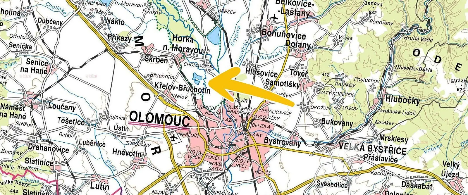 Olomouc - Černovír