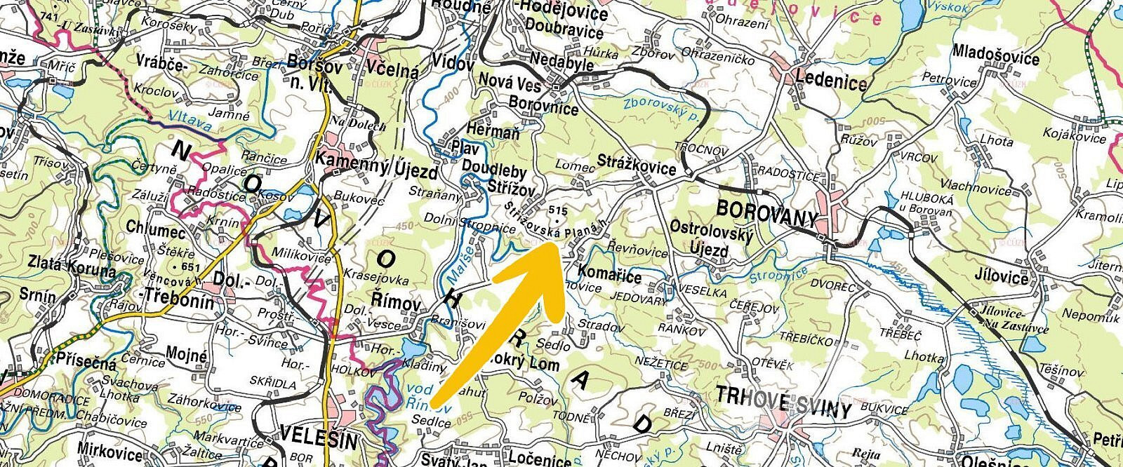 Střížov, okres České Budějovice