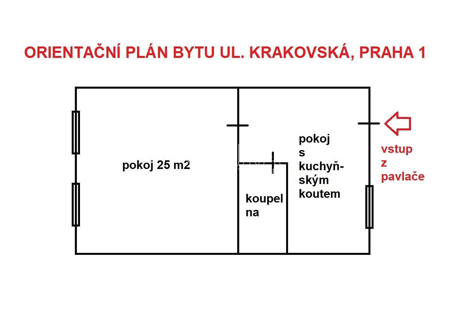 Krakovská, Praha 1 - Nové Město