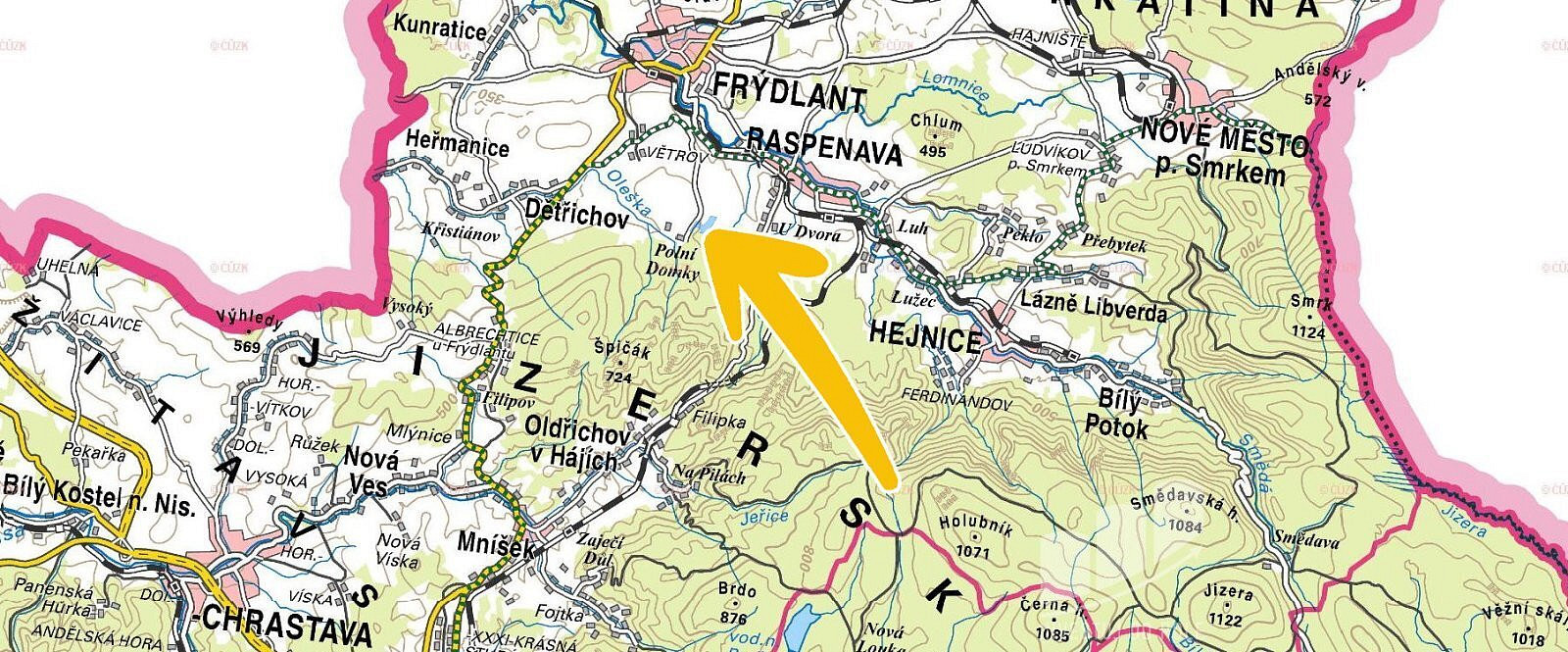 Raspenava, okres Liberec