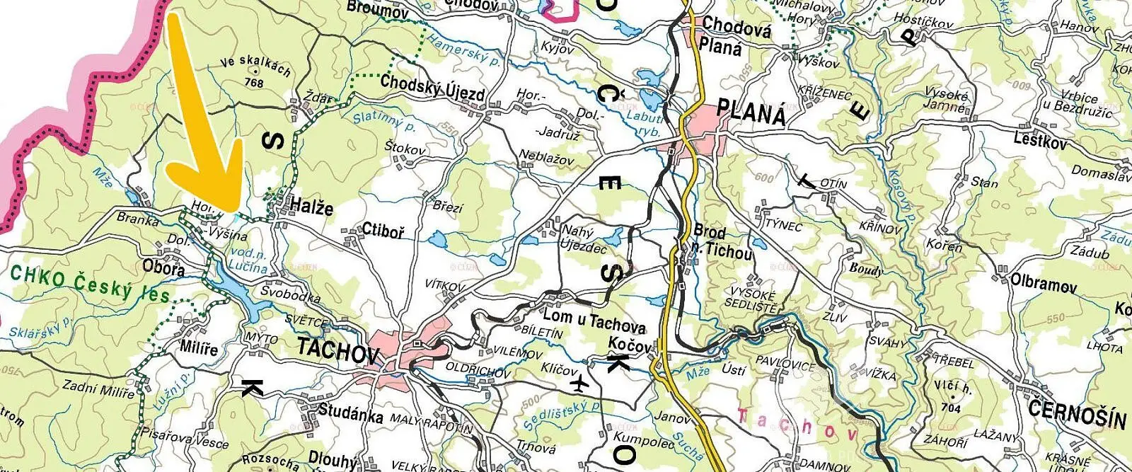 Halže - Horní Výšina, okres Tachov