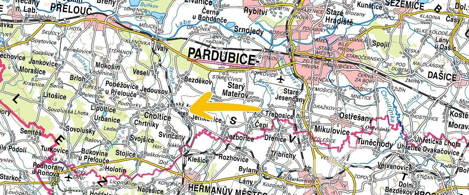 Choltice, okres Pardubice