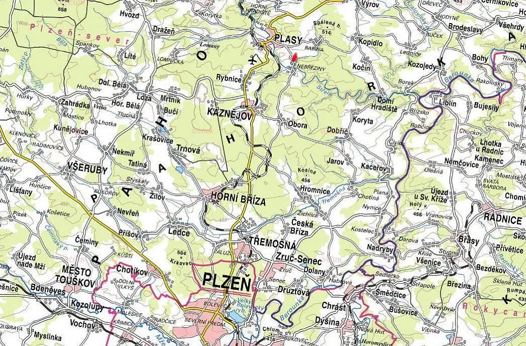 Plasy - Nebřeziny, okres Plzeň-sever