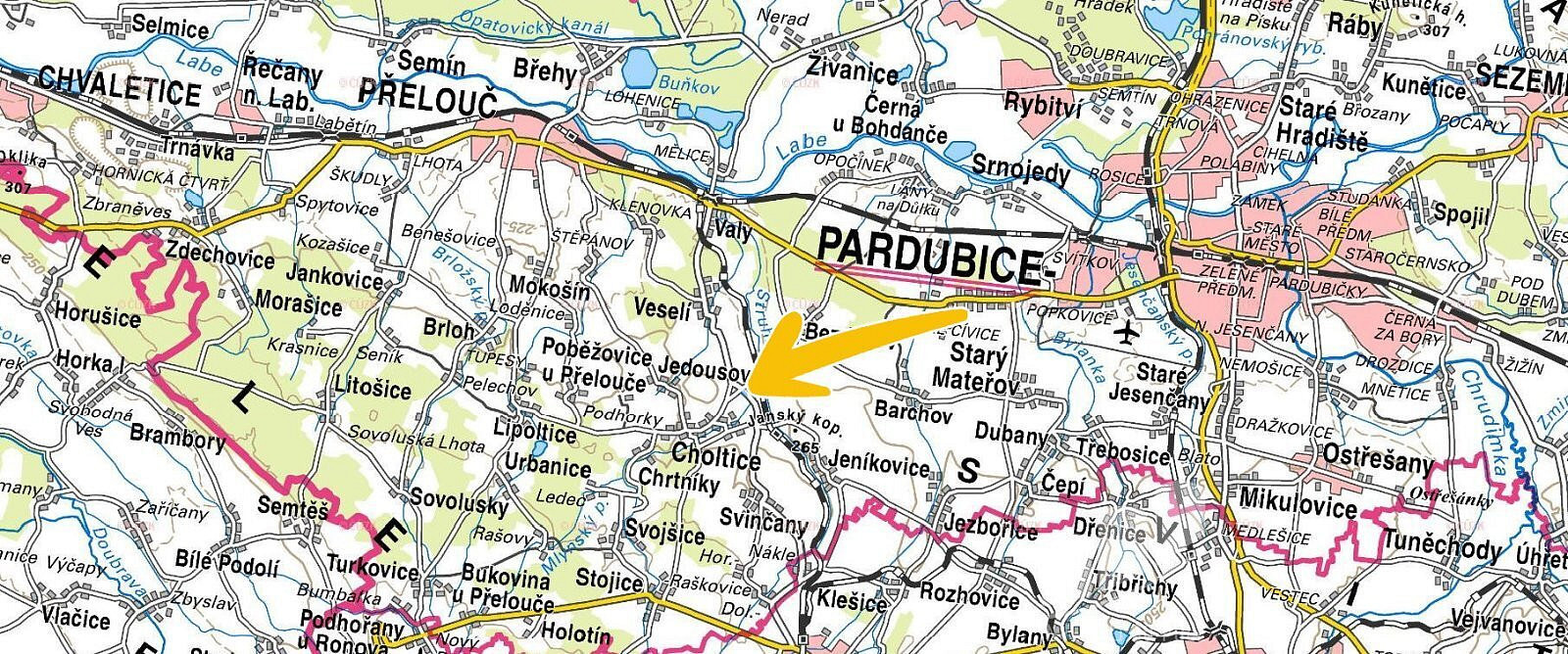 Choltice, okres Pardubice
