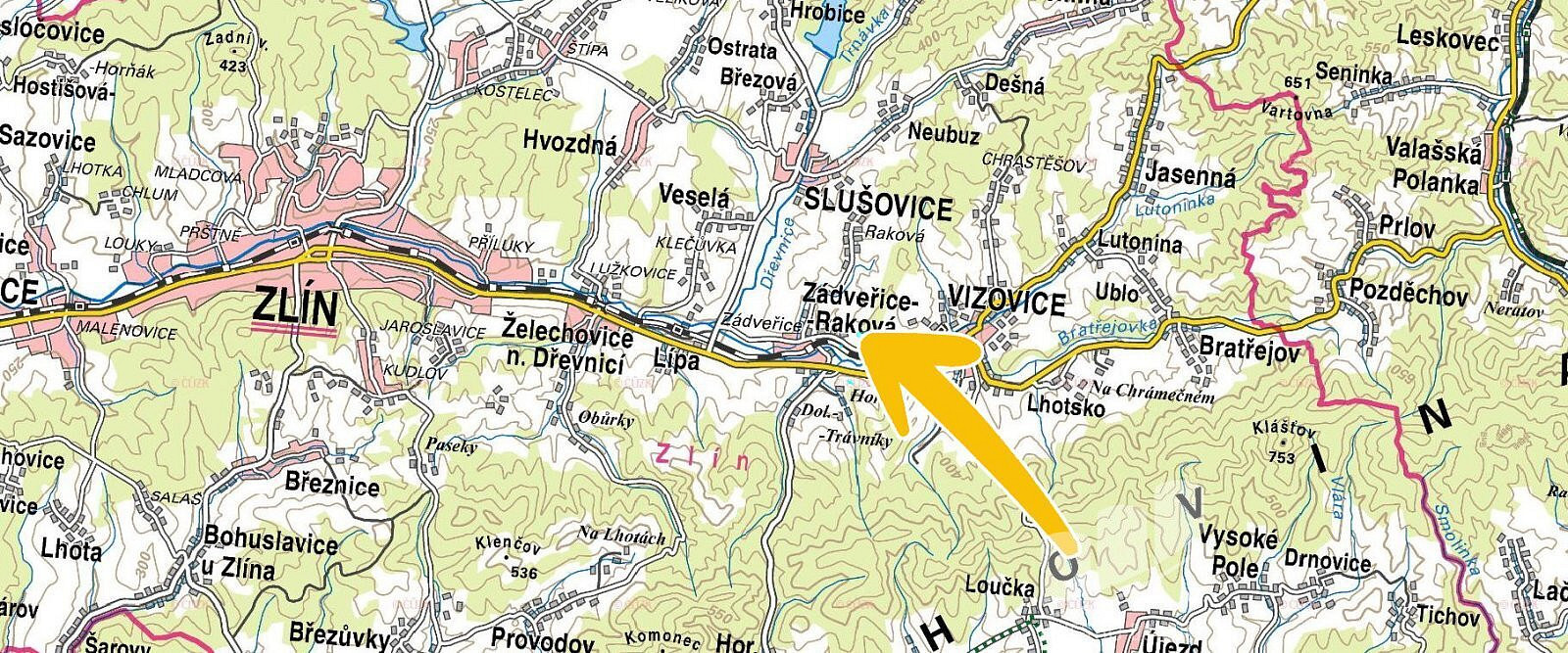 Zádveřice-Raková - Zádveřice, okres Zlín