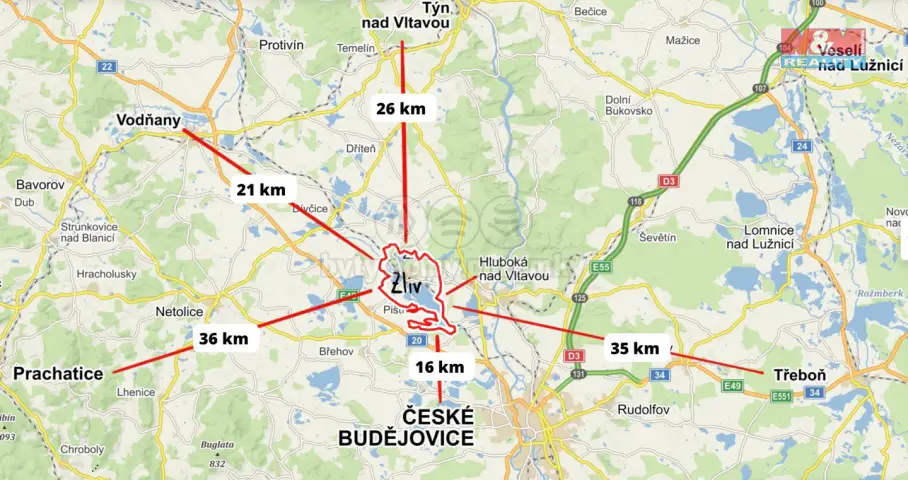 Luční 462, Zliv, České Budějovice
