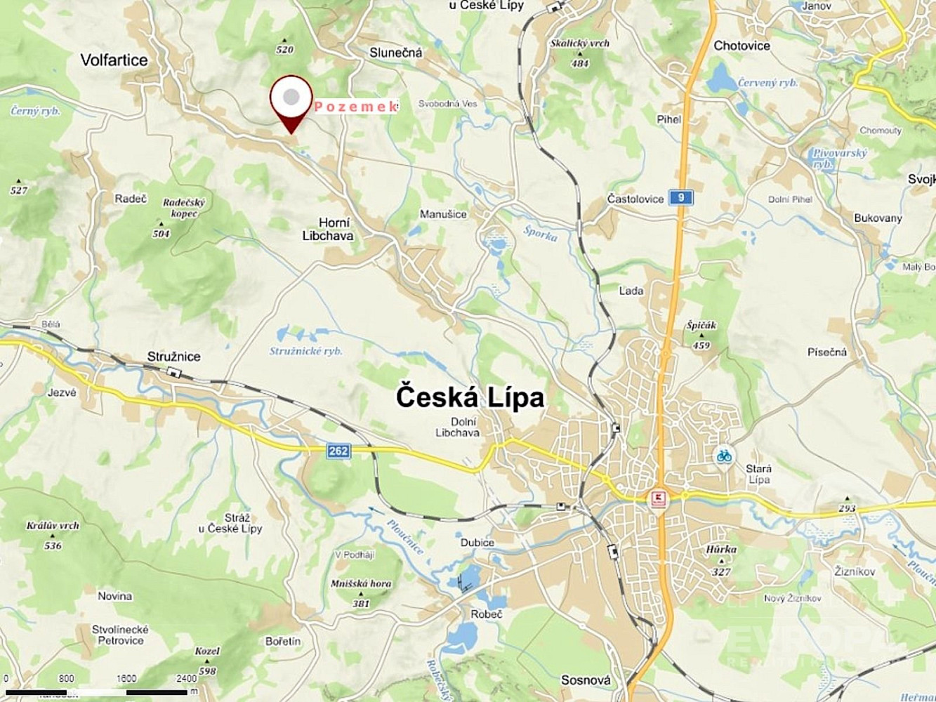 Volfartice, okres Česká Lípa