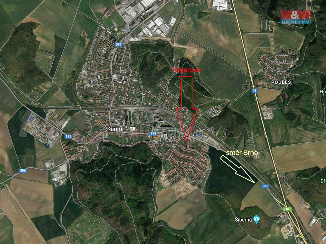 Hojerova, Kuřim, okres Brno-venkov