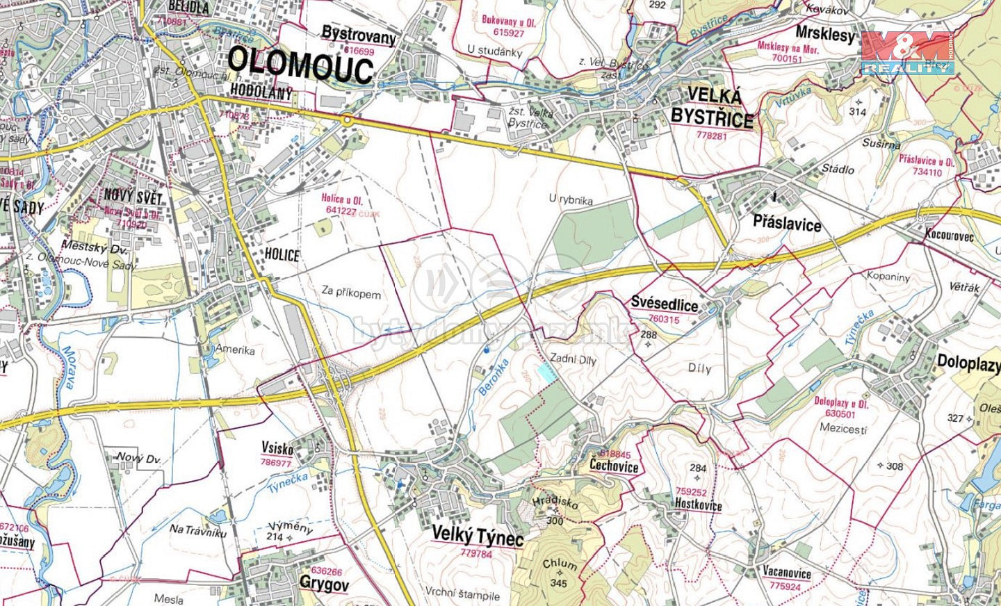 Velký Týnec, okres Olomouc