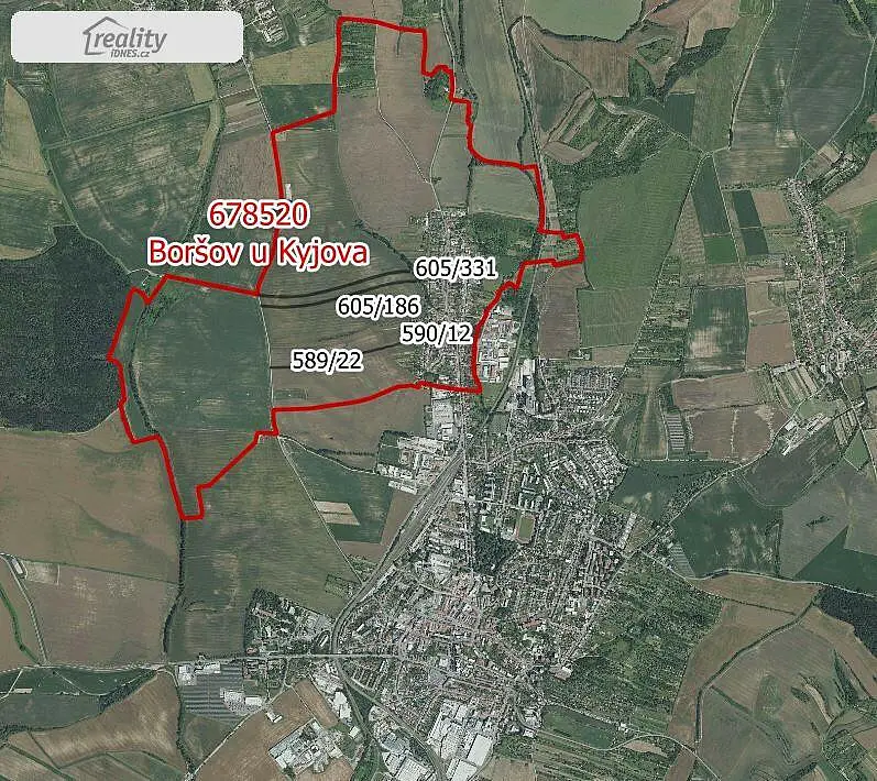 Kyjov - Boršov, okres Hodonín