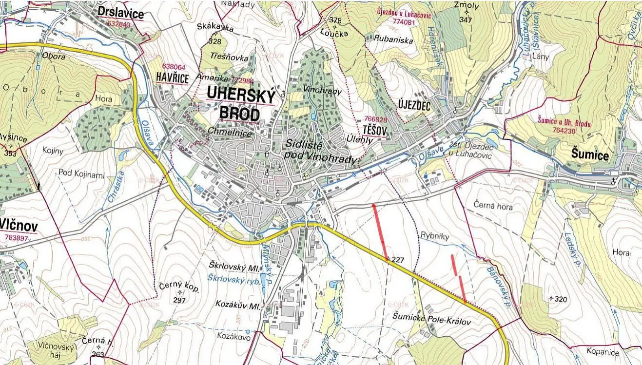 Uherský Brod, okres Uherské Hradiště