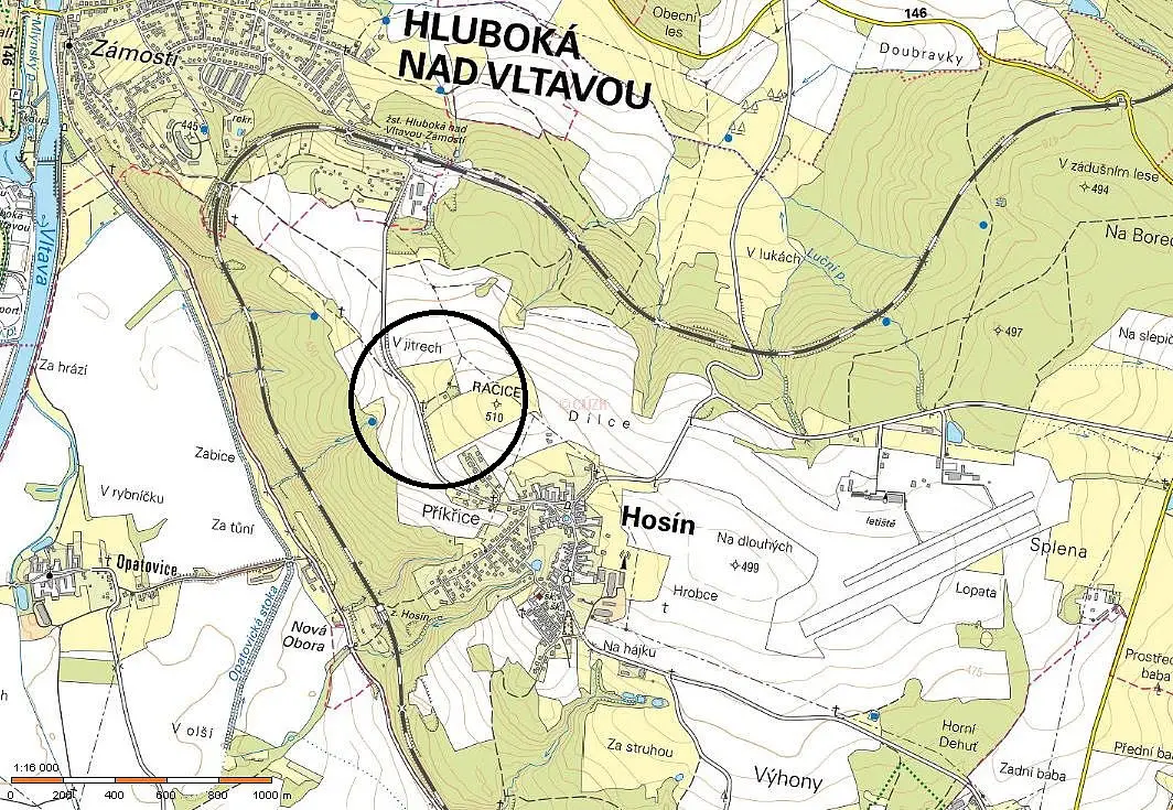 Hosín, okres České Budějovice