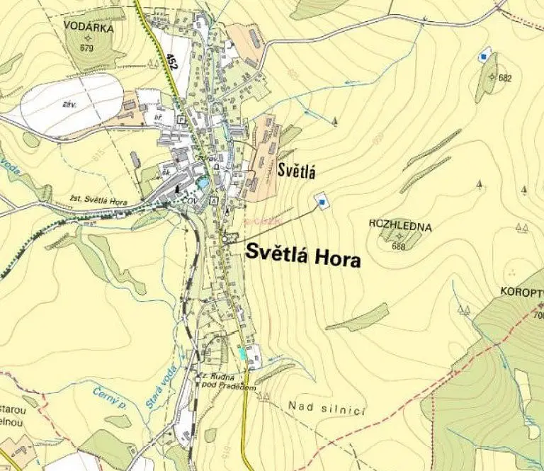 Světlá Hora - Světlá, okres Bruntál