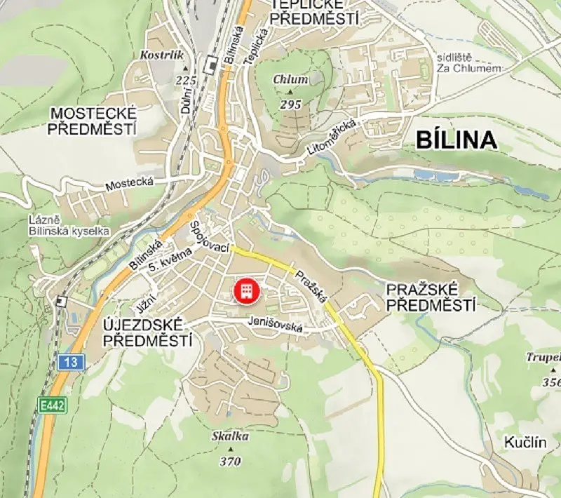 Bílina - Pražské Předměstí, okres Teplice