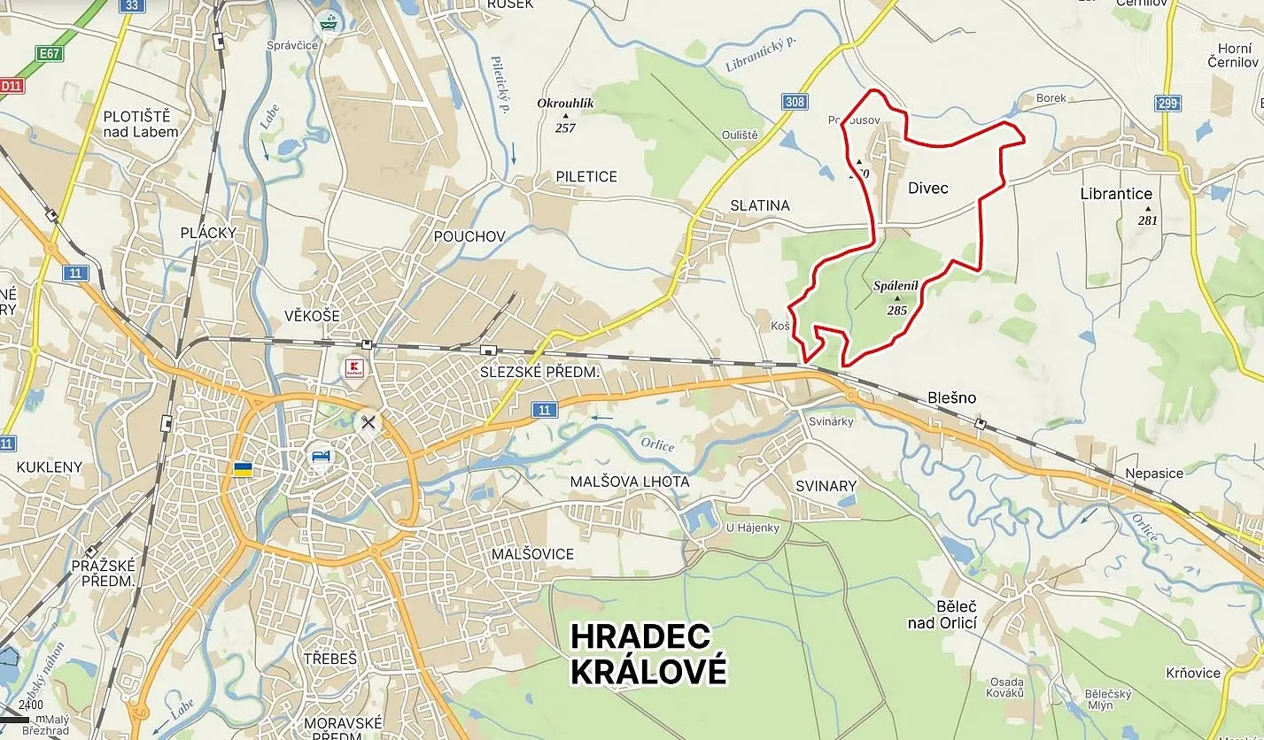 Divec, okres Hradec Králové