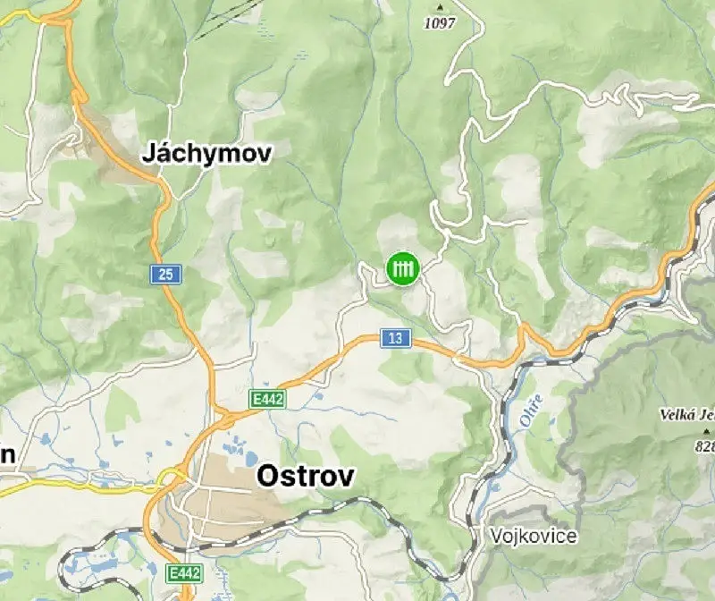 Krásný Les, okres Karlovy Vary
