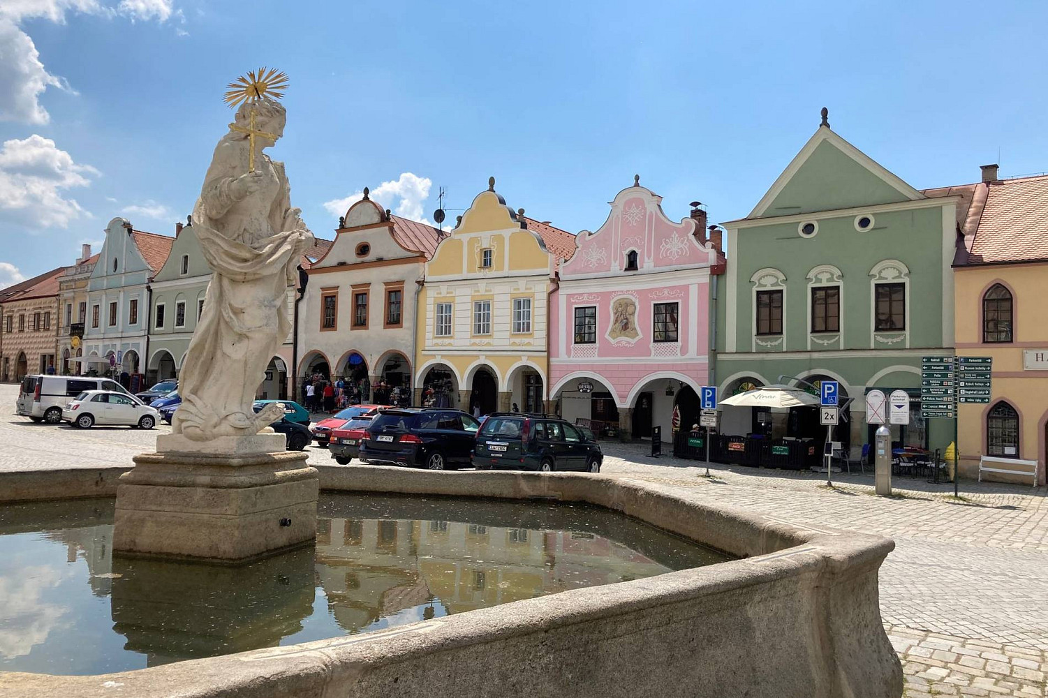 náměstí Zachariáše z Hradce, Telč - Telč-Vnitřní Město, okres Jihlava