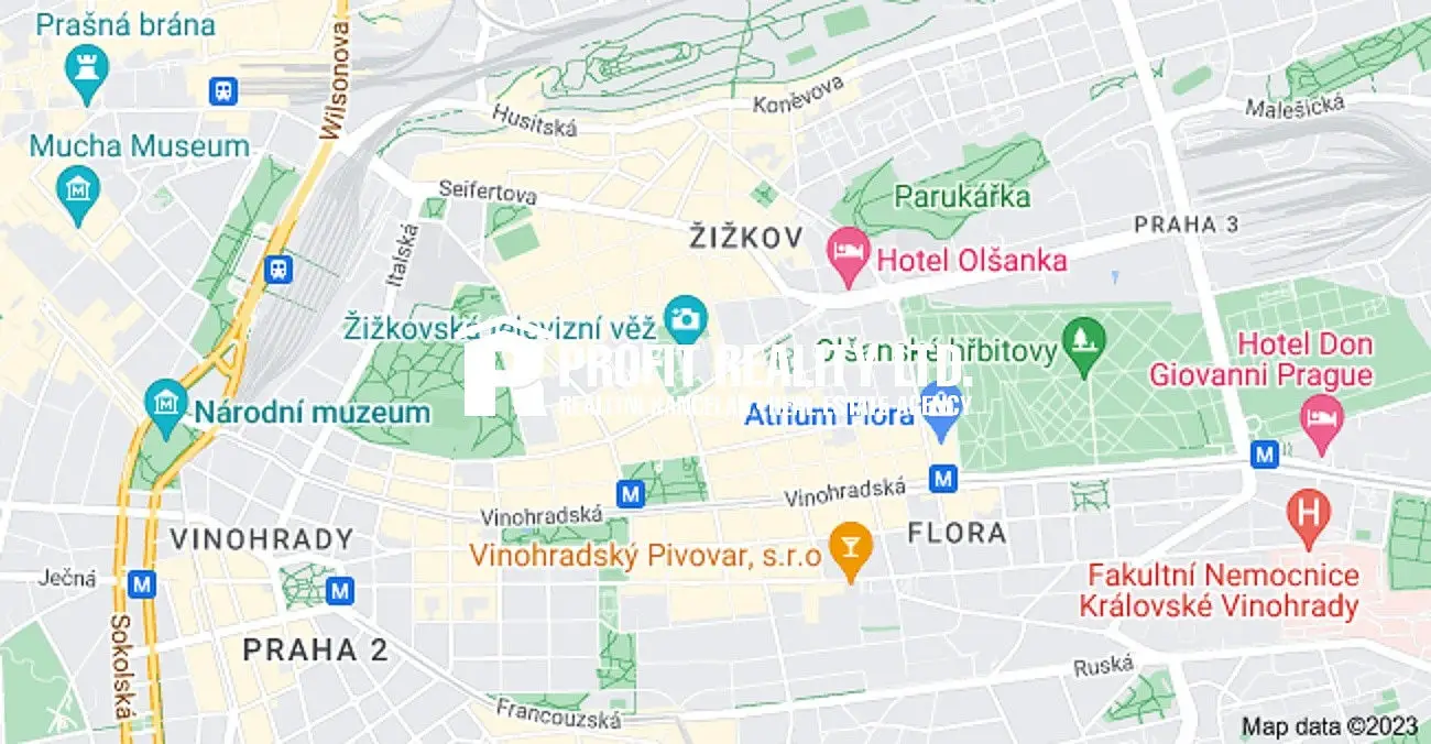 Ondříčkova, Praha 3 - Žižkov