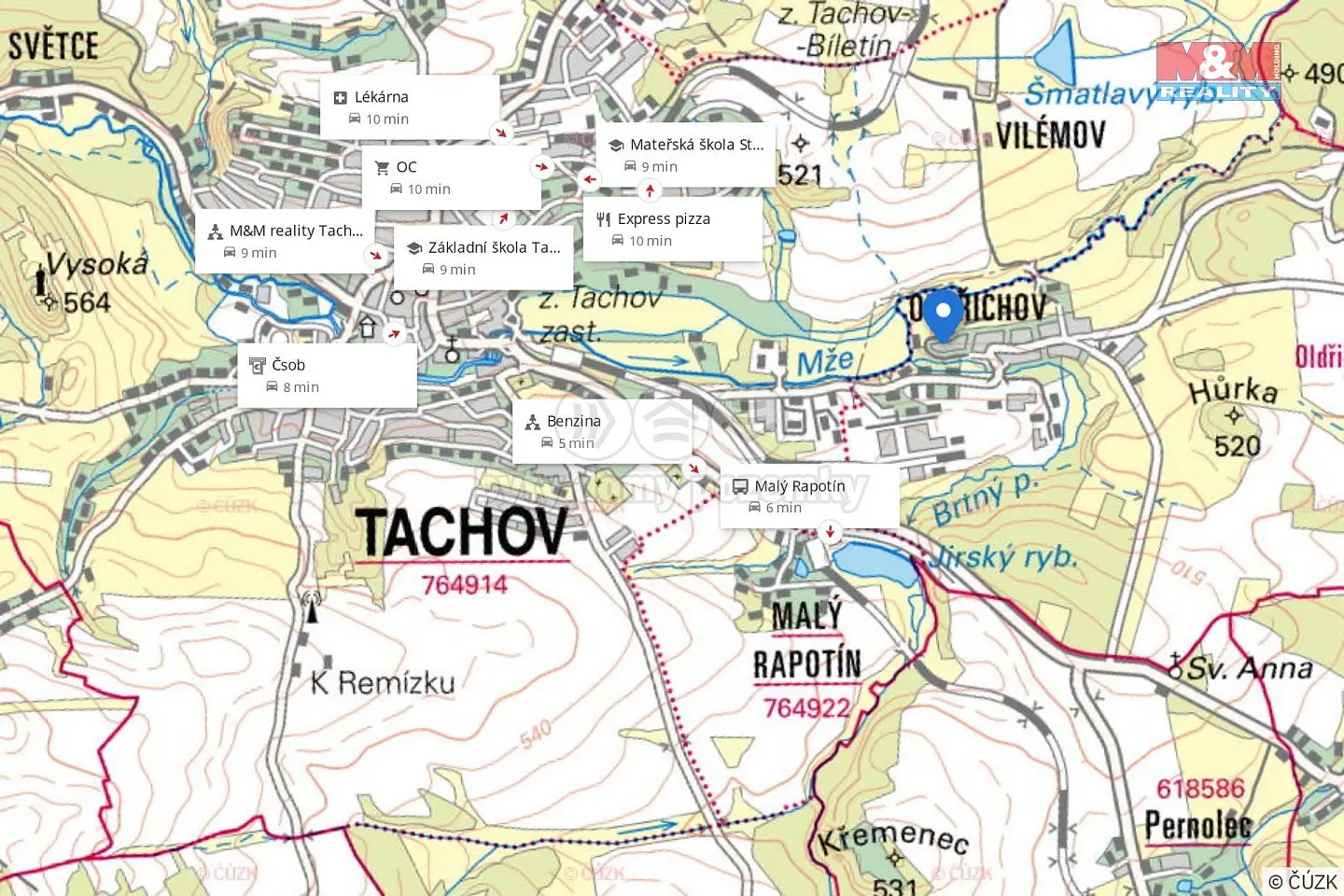 Tachov - Oldřichov