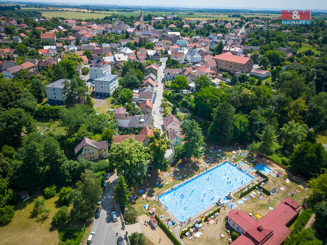 Palackého, Mšeno, okres Mělník