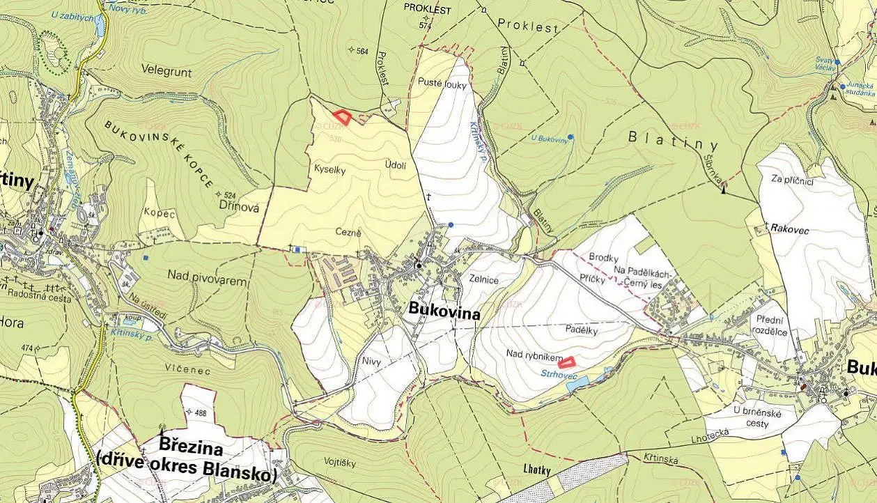 Bukovina, okres Blansko