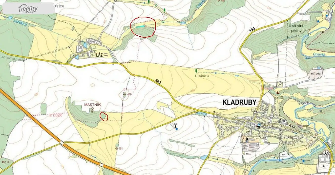 Kladruby - Láz, okres Tachov