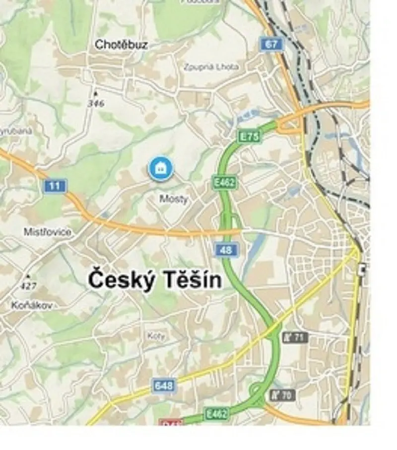 Český Těšín - Mosty, okres Karviná